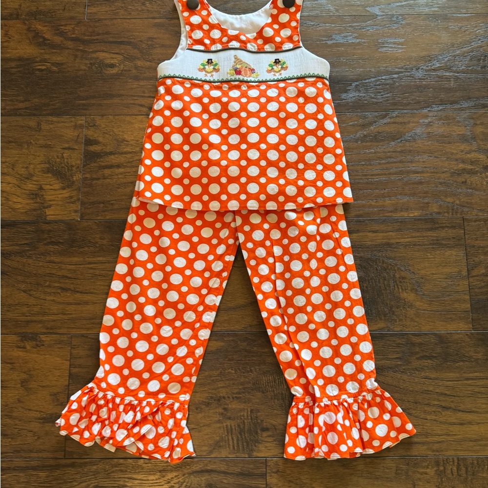 Three Sisters Top and Ruffle Pants